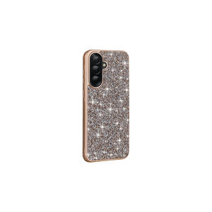 Funda de Silicona de Lujo Antihuellas con Diseño de Diamantes de Imitación y Baño de Oro para Samsung Galaxy 11 Pro - Product Image 2