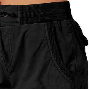 Shorts de sport et yoga pour femme, taille haute, respirants, avec cordon de serrage, élastiques, décontractés - Séchage rapide, écologiques, en tissu Oxford - Product Image 4