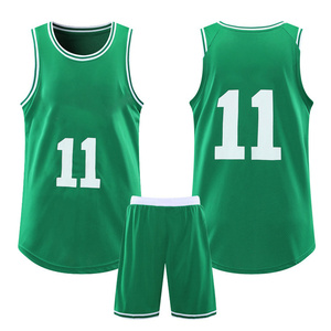 Camisetas de práctica de baloncesto reversibles de alta calidad para hombre, conjunto de entrenamiento de equipo deportivo con estampado personalizado transpirable - Product Image 5