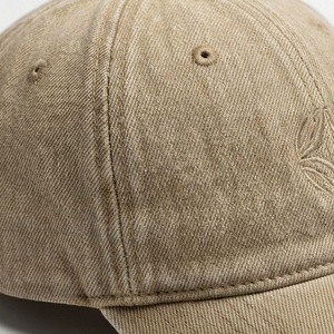 Gorras de Béisbol Deportivas Estilo Streetwear con Lavado Ácido, Logotipo Bordado Personalizado, Lona Común, Ajustables, Unisex, Alta Calidad, MOQ Bajo - Product Image 5