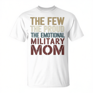 เสื้อยืดคุณแม่ทหารผู้รู้สึกภาคภูมิใจ พวกน้อยๆ ผู้รู้สึกภาคภูมิใจ - Product Image 1