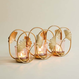 Handmade <b>Silver</b> Aluminum Candle Holder Glossy Christmas Tree & Star Shape with Rounded Base Customized Print for Home Decoration - Product Image 6