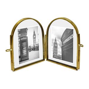 Elegante Marco de Fotos de Metal, Perfecto para Crear Esquinas de Recuerdos en Hogares Familiares Acogedores con Amor - Product Image 3