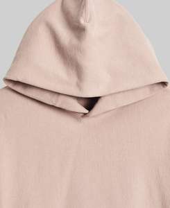 เสื้อฮู้ดผ้าฟลีซคอตตอนแบบกลับด้านได้ ตัดเย็บแบบ Reverse Weave พร้อมตะเข็บตัดสีแบบกำหนดเอง - Product Image 3