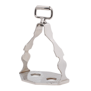 Estribos de caballo de Seguridad españoles de alta calidad, superventas, chapado en bronce, equitación ecuestre, ojal ovalado OEM - Product Image 2