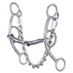 2025 de alta calidad Teardrop Dogbone Snaffle Western Horse Bits - Product Image 3