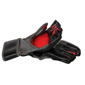 Gants de Muay Thai MMA à demi-doigts, gants de boxe de combat Winning, gants de grappling MMA en cuir véritable - Product Image 4