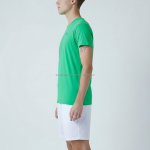 Maillot de badminton pour homme, personnalisé, respirant, léger, à manches courtes, pour entraînement d'équipe professionnel, OEM - Product Image 3