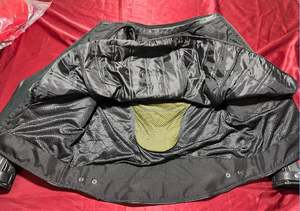 Veste de moto en cuir véritable de qualité supérieure, vêtements de course de moto, veste en cuir - Product Image 2