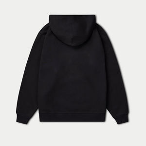 Vente en gros de sweats à capuche unis surdimensionnés en coton vierge de haute qualité pour hommes avec logo personnalisé - Product Image 6