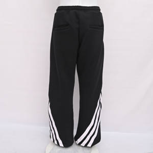 Pantalon large brodé personnalisé évasé Joggers Vintage Running surdimensionné Baggy réfléchissant coupe-vent pantalon respirant - Product Image 5