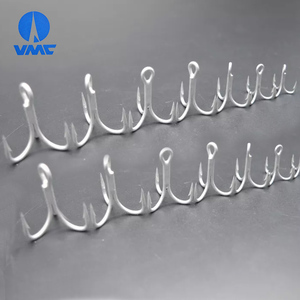 Phụ kiện câu cá Jig biển siêu bền <span class=keywords><strong>VMC</strong></span> 9626PS 3x, móc câu ba ngạnh ba neo chống gỉ - Product Image 5