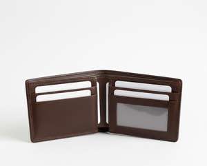 Cartera de Cuero de Alta Calidad para Hombre, Diseño Nuevo, Duradera, con Doble Pliegue, Organizador de Efectivo y Tarjetas - Product Image 5