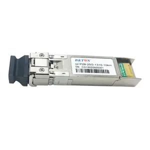 SFP-25G-LR 호환 25GBASE-LR SFP28 1310nm 10km 듀플렉스 LC SMF DOM 광 송수신기 모듈