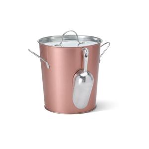 Porte-seau à glace rond design fait main pour article d'artisanat seau à glaçons en acier inoxydable de taille personnalisée pour hôtel et maison - Product Image 3