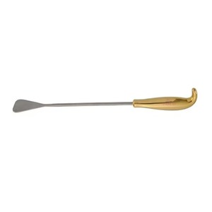 Juego de Disectores Quirúrgicos de 33 cm, Mango Espatulado de Acero Inoxidable, Dorado, Instrumento Manual de Cirugía General, Clase I, Certificado CE - Product Image 4