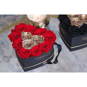 Chelsea Eternal Rose Gift Box Black Preserved Flowers for Valentine's Day and Mother's Day Gifts - Product Image 2