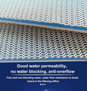 Filtro de tanque de peces 8D de alta densidad, esponja bioquímica de Material especial de 2cm de espesor para purificación de agua, Tipo 9, tamaño 30*120cm - Product Image 6