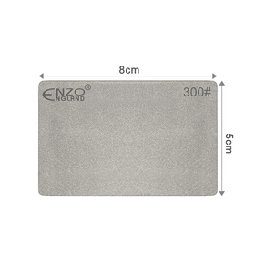 Logo personnalisable diamant pierre 300 #600 # rodage fluide affûtage cuisine outil de meulage ensemble pour couteau hache rasoir lames poche - Product Image 1