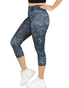 High Quality Mid Waist Sublimation Gym Sportswear Skinny <b>Tight</b> Fitness Leggings With Elastic Waist for Fitness - Product Image 6