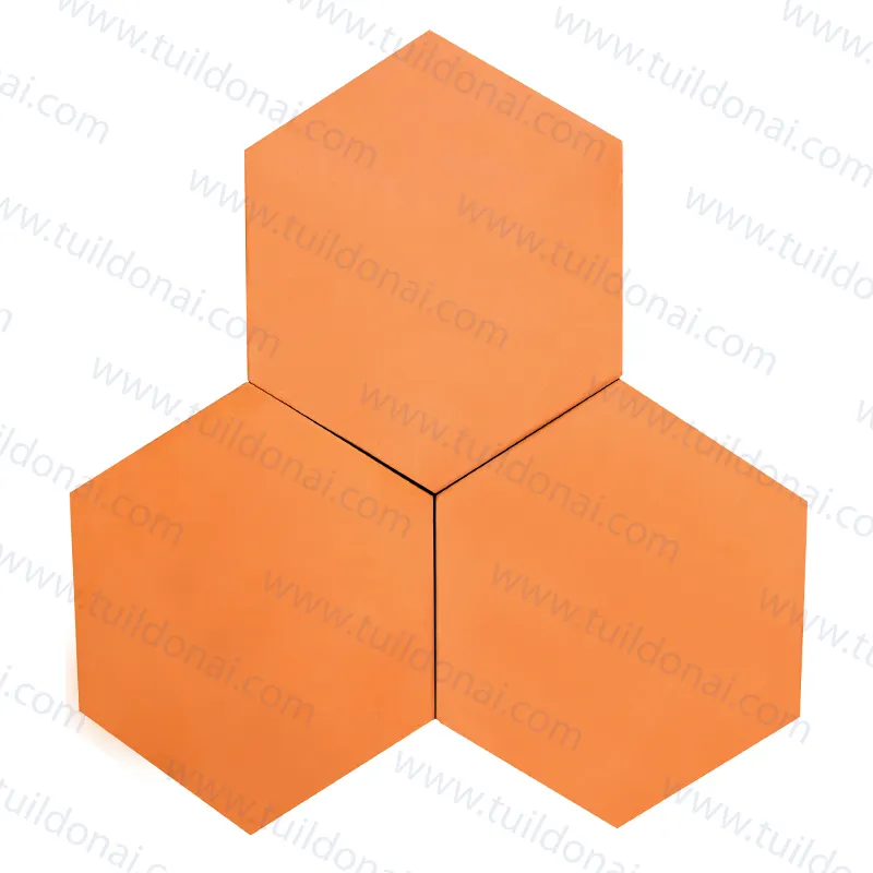 Hexagon Terracotta Tile For Decoration Made In Vietnam High Quality Bricks Wear-Resistant Function