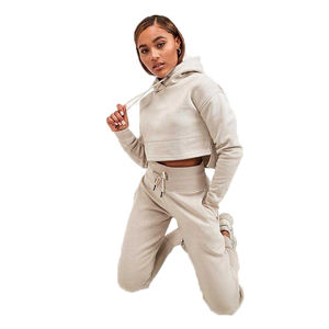 Vente à chaud de sweats à capuche pour femmes haut fabricant Logo personnalisé couleur unie sweats à capuche doublés en polaire - Product Image 3