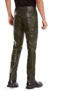 Pantalon de moto en cuir véritable coupe-vent grande taille pour homme 2026 – Usage durable, fabrication OEM, directement de l'usine - Product Image 2