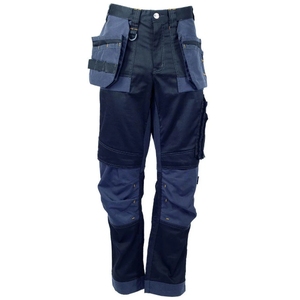 Pantalons cargo pour hommes en gros, plusieurs poches, coupe droite, légers, respirants, polyester/coton, taille élastique, fermeture à cordon - Product Image 6