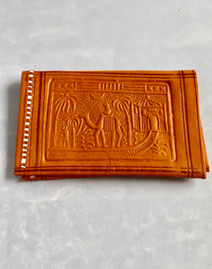 Billetera de cuero auténtico marroquí de colores para niñas, monedero mediano, estilo bohemio, hecha a mano, OEM disponible, 10 - Product Image 2