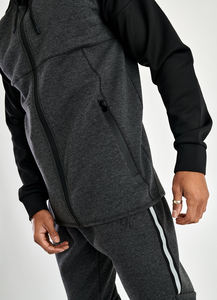 OEM Premium Quality Tech Melange Polaire Survêtements Vente en gros 2 Pièces Jogging Impression Casual Hommes Survêtements Survêtements avec logo personnalisé - Product Image 2