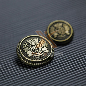 กระดุมชุดเครื่องแบบพิธีการกระดุมเหล็กสีตามสั่ง - Product Image 2