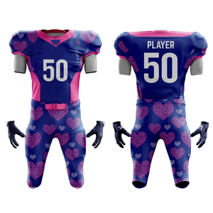 Uniformes de Fútbol Americano Más Vendidos a Precio Económico, Impresos, 100% Poliéster, Alta Calidad, Secado Rápido, Transpirables, para Adultos - Product Image 1