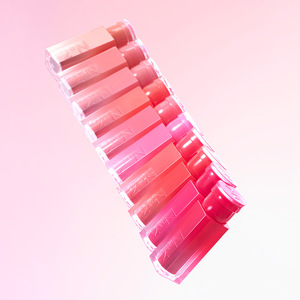 [2AN] Cosméticos coreanos Glaze Bouncing Tint 07 Chewy Bright Coral Pink Lip Tint para un aspecto fresco Maquillaje de aspecto natural - Product Image 2