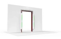 Lector RFID UHF para Puerta, Pantalla Táctil Pasiva, Sistema de Control de Acceso con Tarjeta RFID, Protocolo ISO 18000-6C, Origen Guangdong