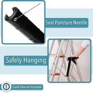 18V Li ion caulking Súng pin Powered điện không dây 6500n Max hộp Thời gian sạc gói công việc lực lượng Ratchet Trọng lượng khoảng - Product Image 3