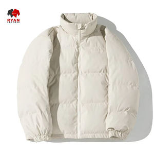 Veste d'hiver matelassée personnalisée de qualité supérieure avec tissu respirant, design OEM, veste légère et isolée pour homme - Product Image 1