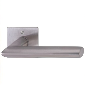 Juego de Manijas para Puerta Stockholm E1140Z/848N de Acero Inoxidable F69 con Eje Cuadrado de 8 mm, Marca HOPPE - Product Image 3