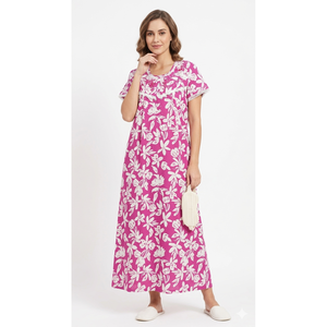 Chemise de nuit en TENCEL bambou, luxe écologique, ultra-douce, soyeuse, respirante, été, ODM - Product Image 1
