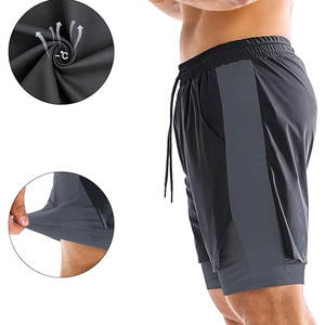 Pantalones Cortos Deportivos Casuales para Hombre 2026, de Cintura Media, Secado Rápido, para Gimnasio, Correr, Entrenamiento, Ejercicio Físico - Product Image 6
