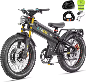 Hot Sales ANIIOKIS 6000W A9 Pro Max Dual Motor Ebike Electric <b>Bike</b> 60V 70/80ah Battery 26 * 4.8" <b>Fat</b> <b>Tire</b> Dirt <b>Bike</b> - Product Image 2