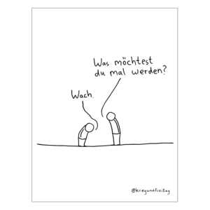 War and Friday Art Print Still Life Wall Decor Réveillez-vous! - Product Image 2