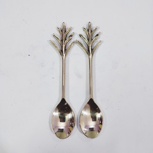 ช้อนตวงทองเหลืองรูปหัวใจสำหรับใช้ในห้องครัวและโต๊ะช้อนรับประทานอาหารปรับสีได้ตามต้องการ - Product Image 6