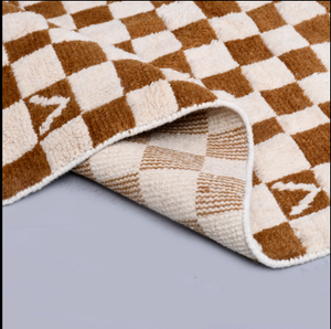 Noeuds tapis moraccan luxe laine fait main tapis noué à la main pour salon hôtels resrestaurents personnaliser taille disponible - Product Image 2