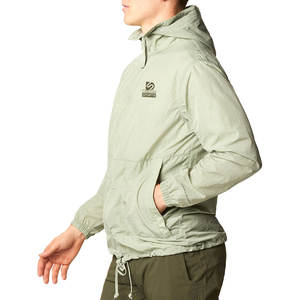 Veste de pluie en toile à capuche pour homme, pour usage extérieur, faible MOQ, avec logo frontal, marque privée, prête pour l'hiver, couleurs et logo personnalisables - Product Image 2