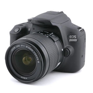 Cámara DSLR EOS 2000D con Lente EF-S 18-55mm F/3.5-5.6 IS II, Sensor CMOS, Video Full HD, Wi-Fi Integrado, Modelo 2000D, Incluye Tarjeta SD - Product Image 3