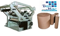 Machine de formage d'emballages semi-automatique BOXMAC de haute qualité, robuste, à double profil, en carton ondulé double couche, 380V