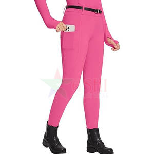 Leggings d'équitation pour femmes, coupe régulière, avec grip intégral, pantalon d'équitation personnalisé, jodhpur imperméable et coupe-vent - Product Image 1