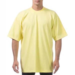 OEM personnalisé vente en gros 250 Gsm col rond coton à manches courtes t-shirt surdimensionné patchs brodés pour hommes - Product Image 4