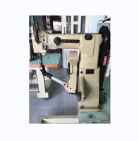 Machine à coudre à couture latérale pour la couture de semelles de chaussures, équipement industriel de fabrication de chaussures en cuir, outil de cordonnier robuste