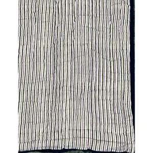 Edredón Individual de Algodón Estampado a Mano con Patrón Tradicional Kantha, Diseño de Patchwork Hecho a Mano para Bebés, Invierno y Verano, para el Hogar - Product Image 3